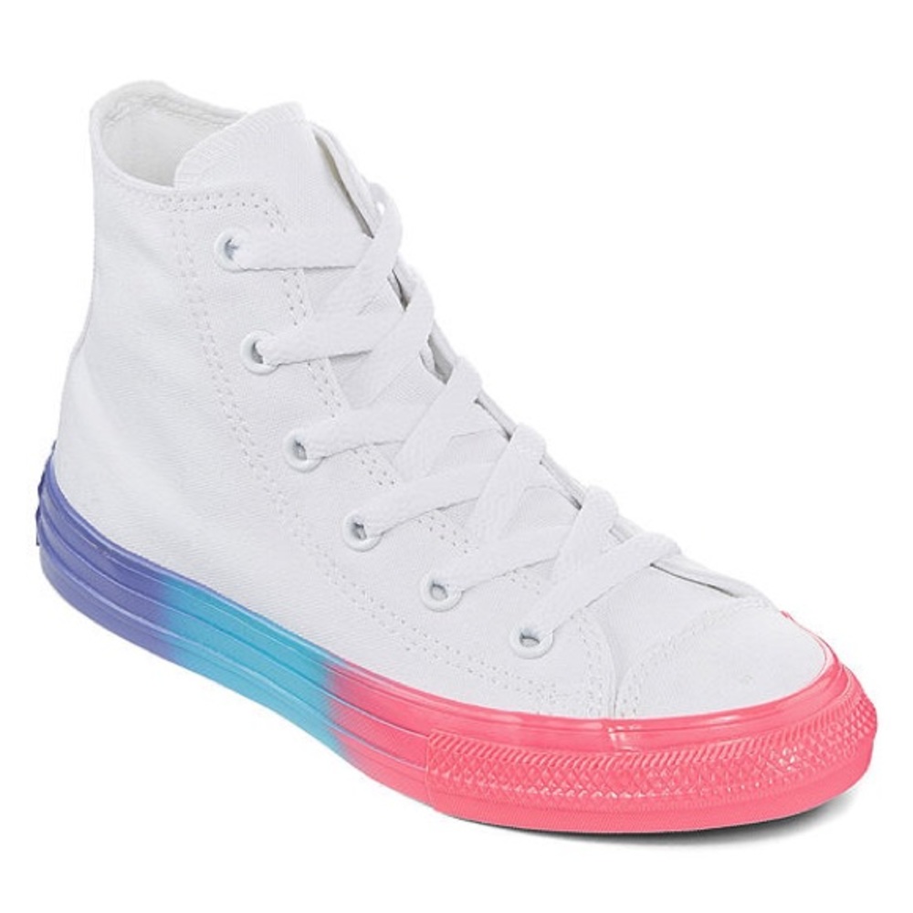 Converse Rainbow  Girls Lace-up Sneakers